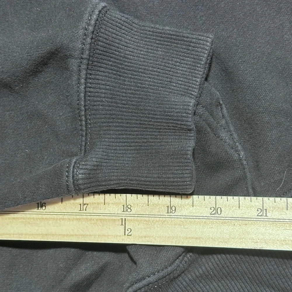 The North Face black hoodie